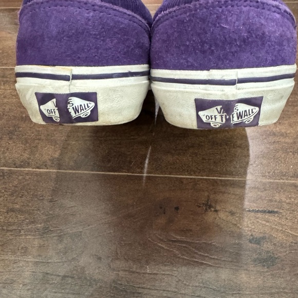 Purple Vans 106 Vulcanized - corduroy and suede - Women’s 8.5 / men’s 7 - Picture 3 of 5